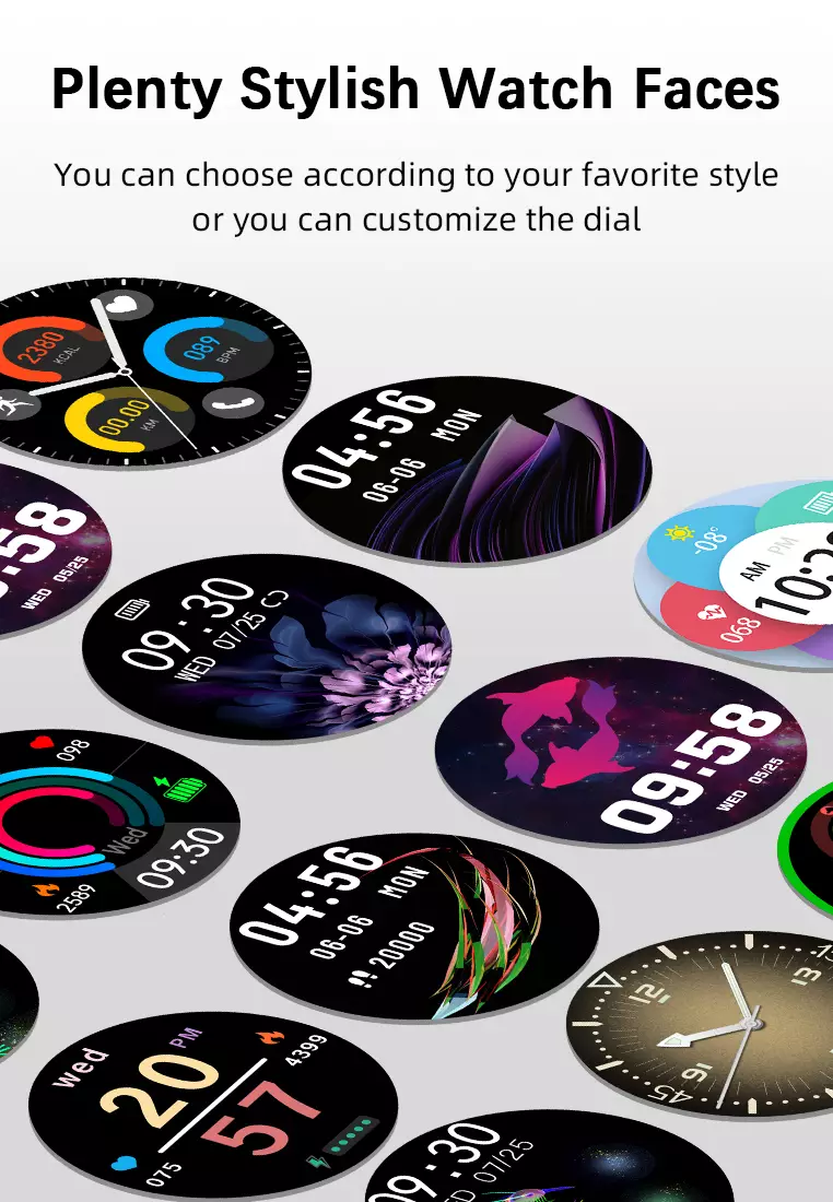 Smart Watch Pria Multiple sports mode Intelligent heart rate monitoring Jam Pintar allblack