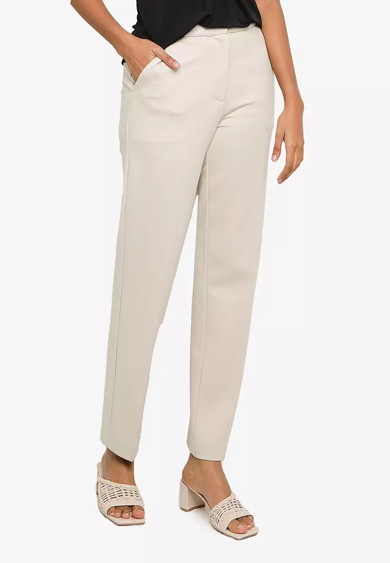 Calvin klein women's stretch ponte pants outlet