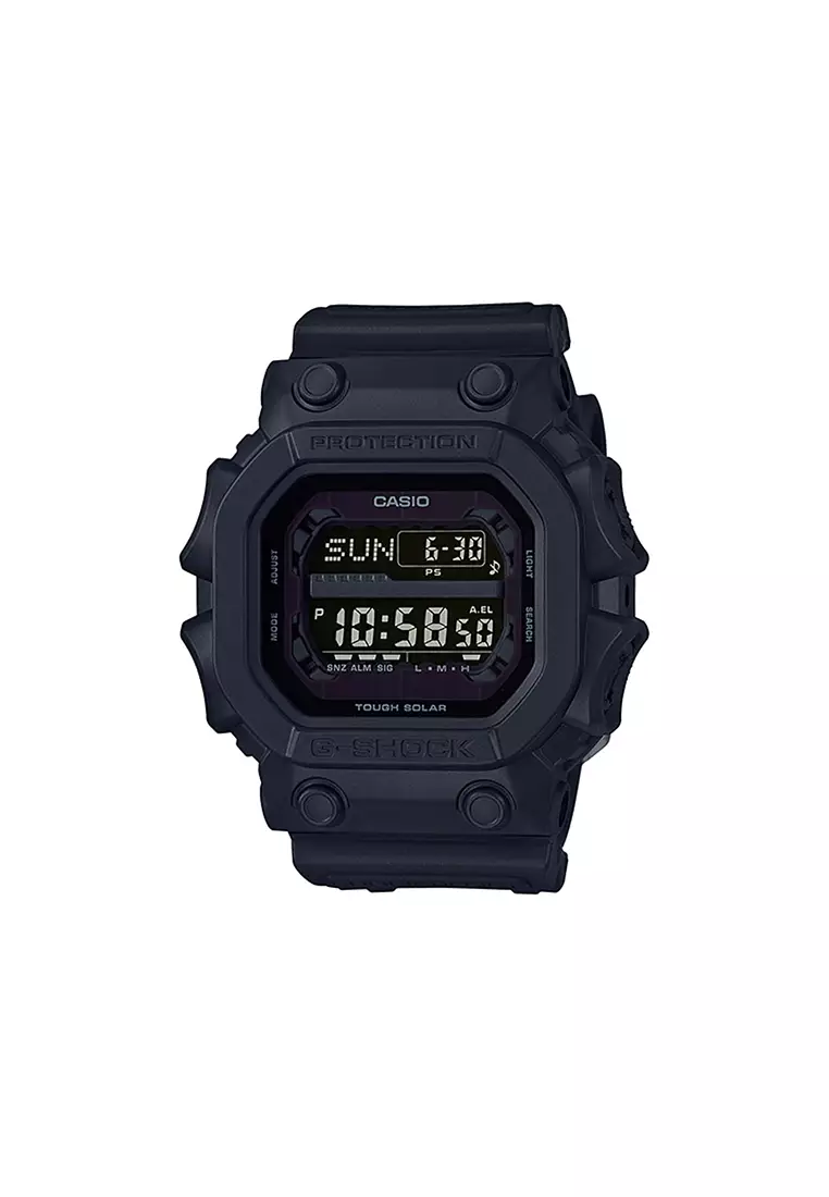 Men Digital Watch GX-56BB-1 Black Resin Strap