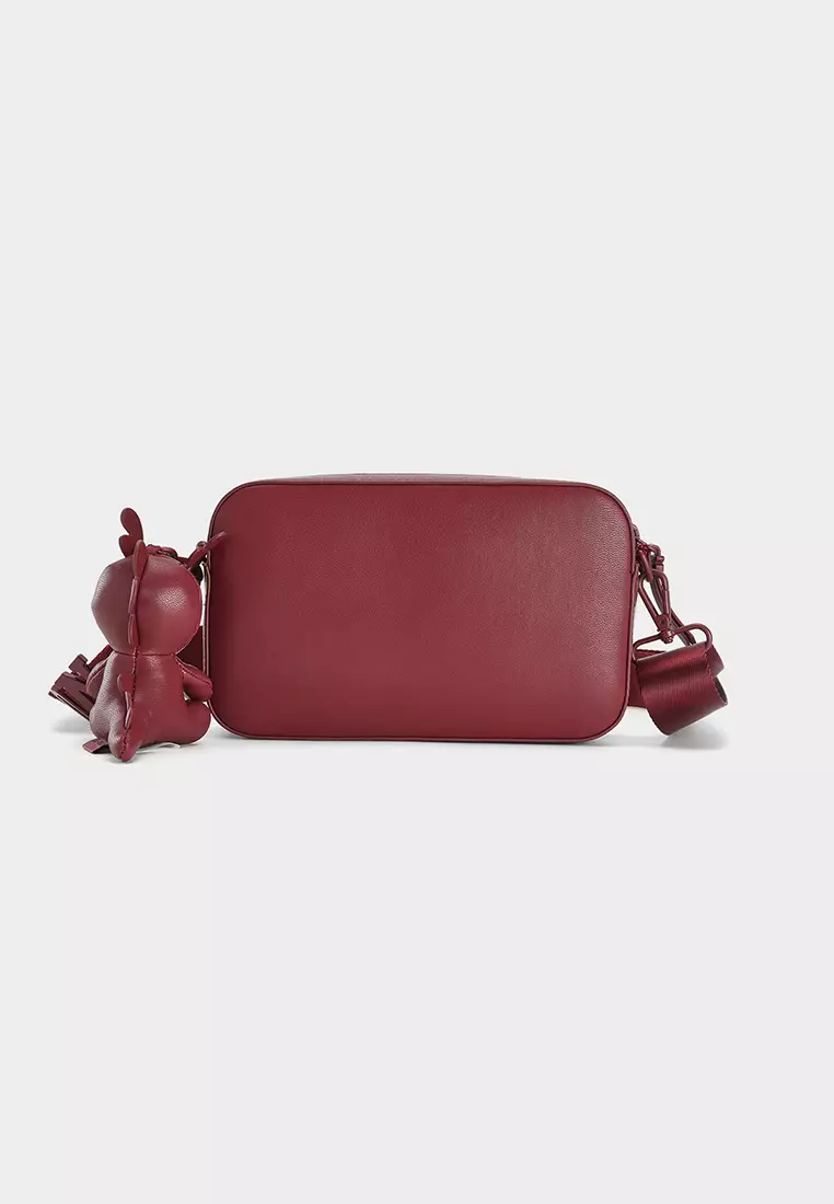 Red discount fila bag