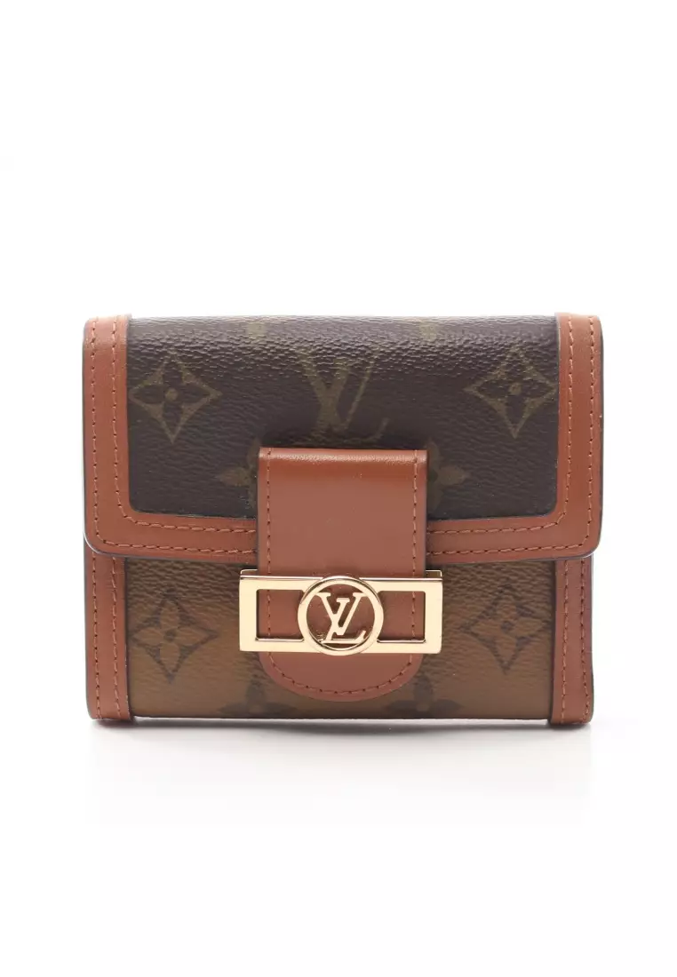 Buy Louis Vuitton Pre-loved Portefeuil Dauphine Compact Monogram