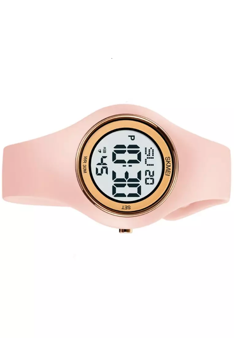 Jam Tangan Digital Pria Waterproof Many Function Strap Tali Material Silicone DV12 ORIGINAL