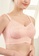 ZITIQUE pink Women's Breathable Ultra-thin Full Cup Lace-trimmed Bra - Pink 9C59AUSC35DDB9GS_2