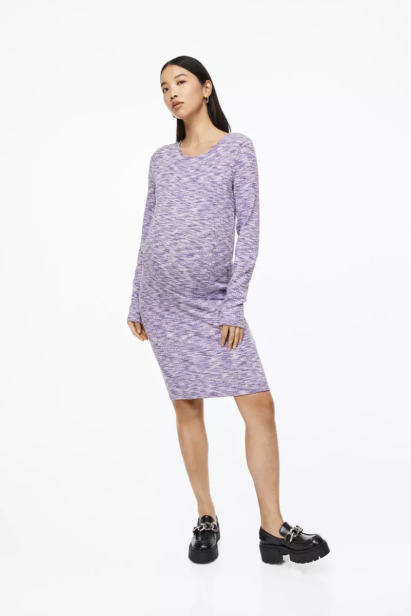 Purple jersey dress store