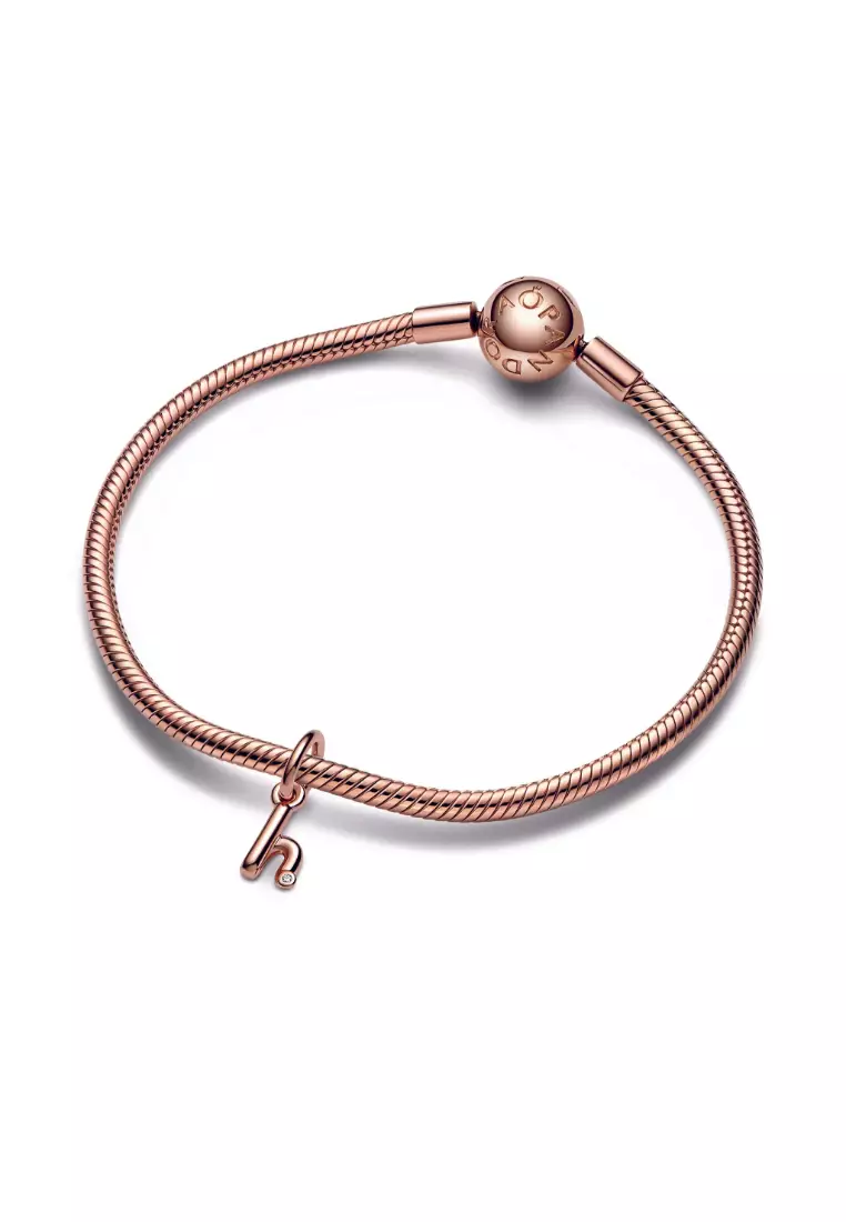 Letter h Script Alphabet Dangle Charm