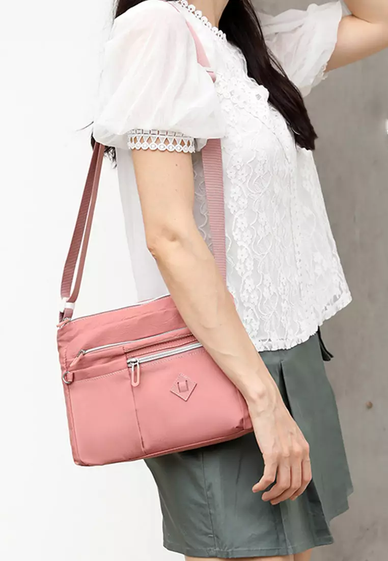Ladies Nylon Crossbody Bag