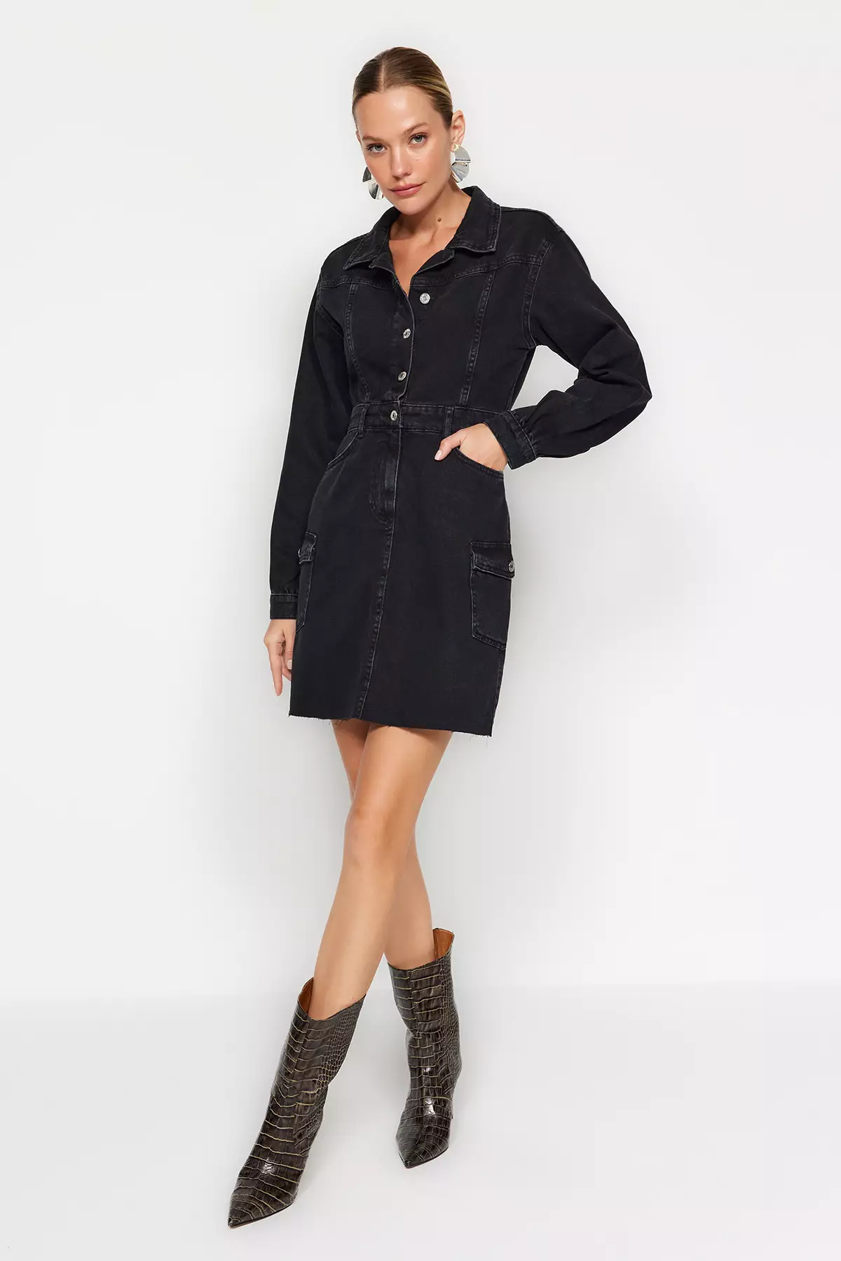 Zalora on sale denim dress