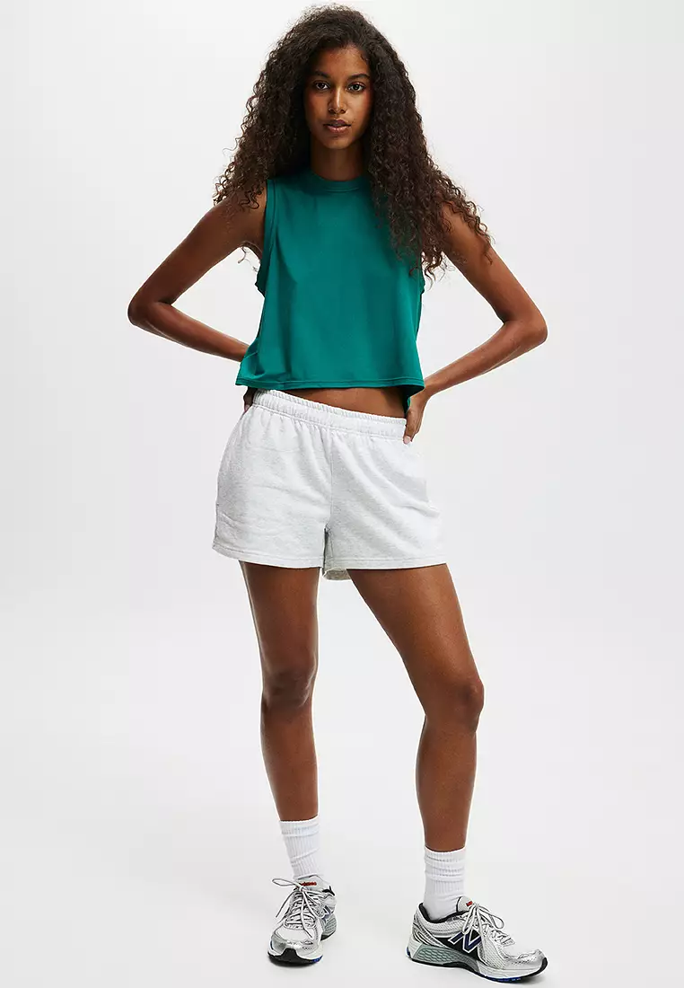 Lightweight Fleece Gym Shorts