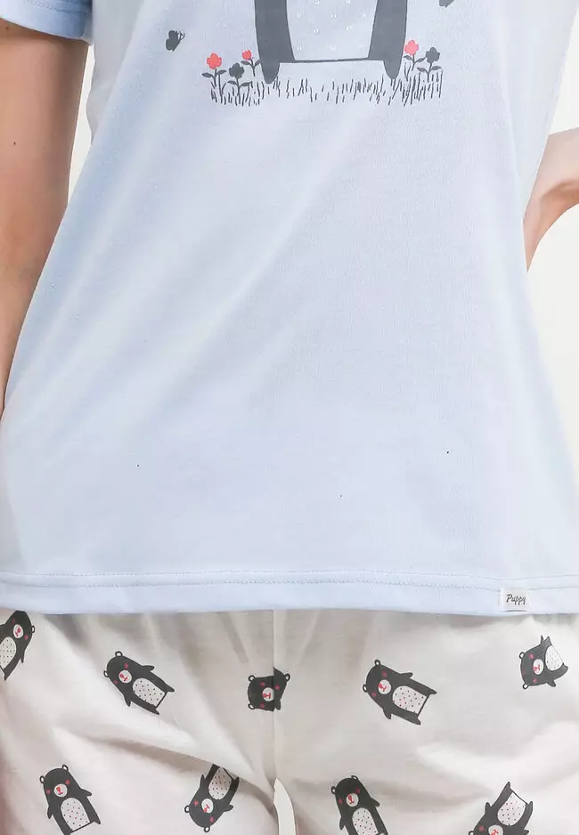 Pyjama Short Sleeve Short Pants Pants Sleepwear