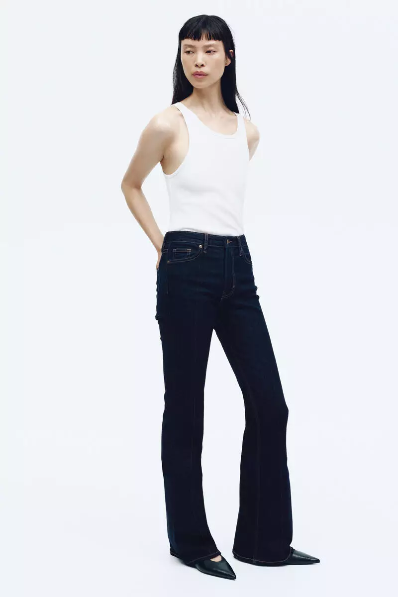 Flared High Jeans