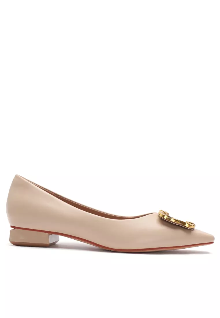 Discount on Twenty Eight Shoes  shoes - SKU: 2cm Square Toe Buckle Pumps 2220-9