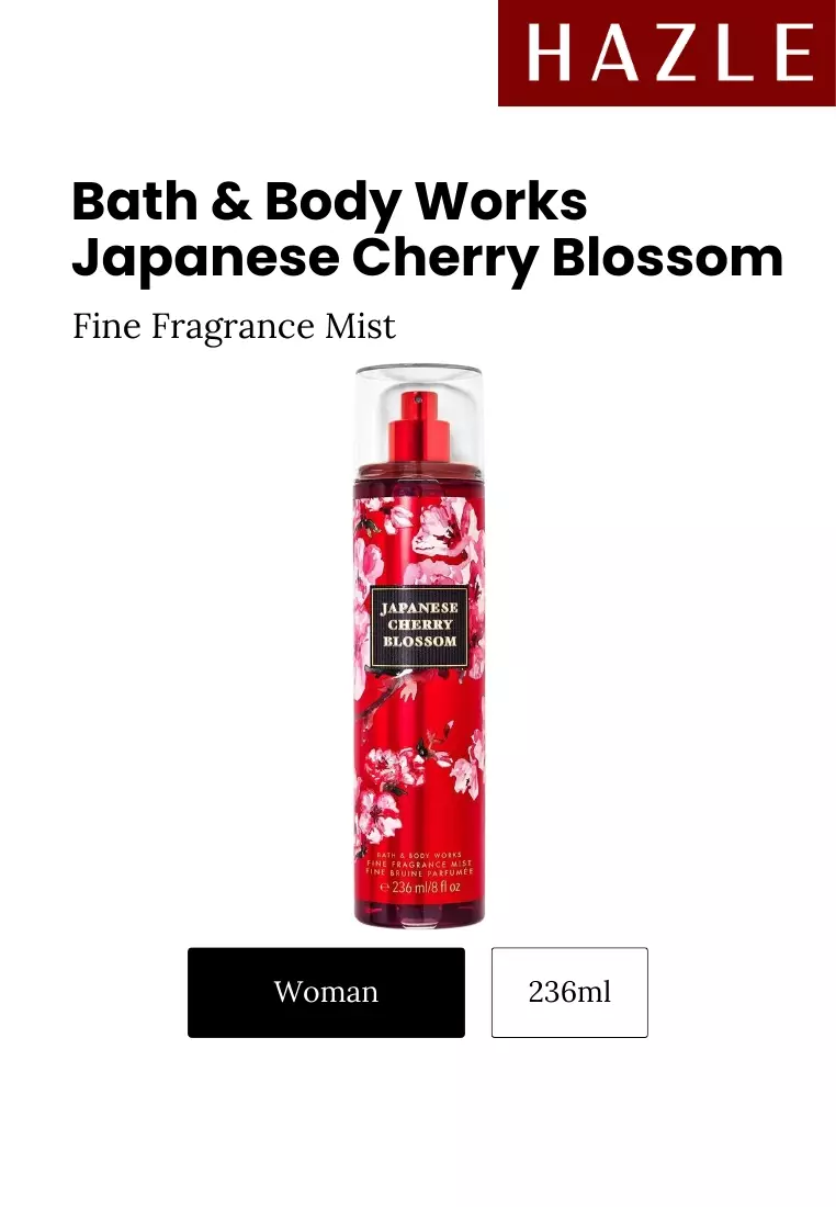 Bath & Body Works Japanese Cherry Blossom Fragrance Mist Woman 236 ml