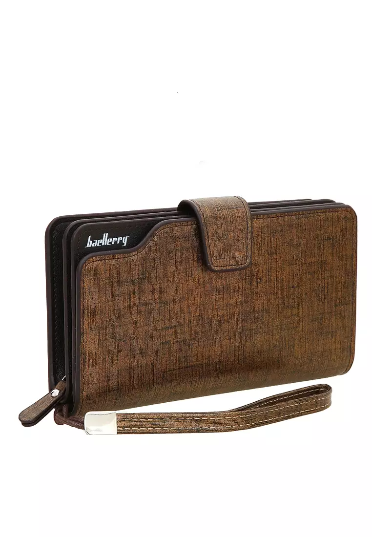 Dompet Pria Model Panjang Casual Men Wallet Many Slot Material PU Leather ORIGINAL