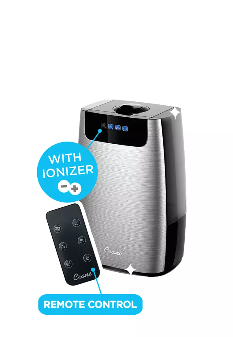 Crane USA 4in1 Humidifier + Air Purifier with ionizer and remote control