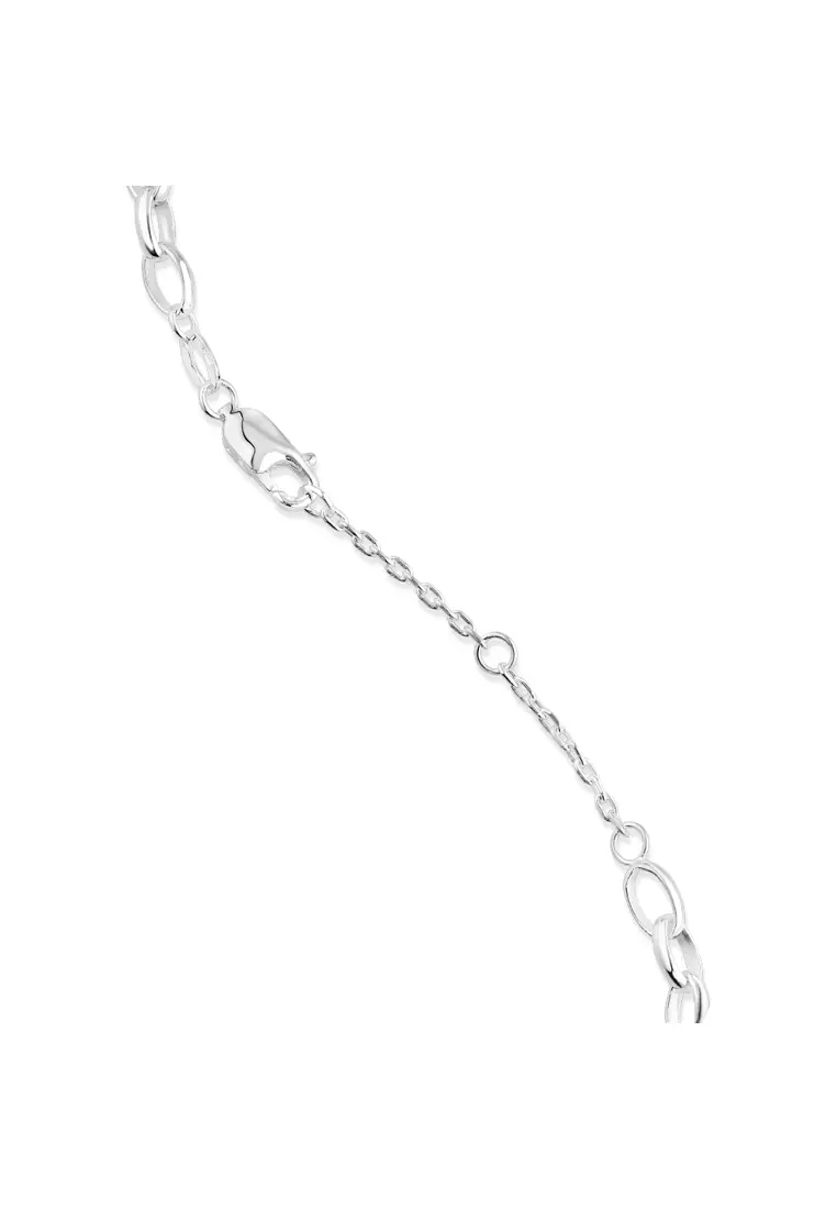 Infinity Belcher Chain in Sterling Silver