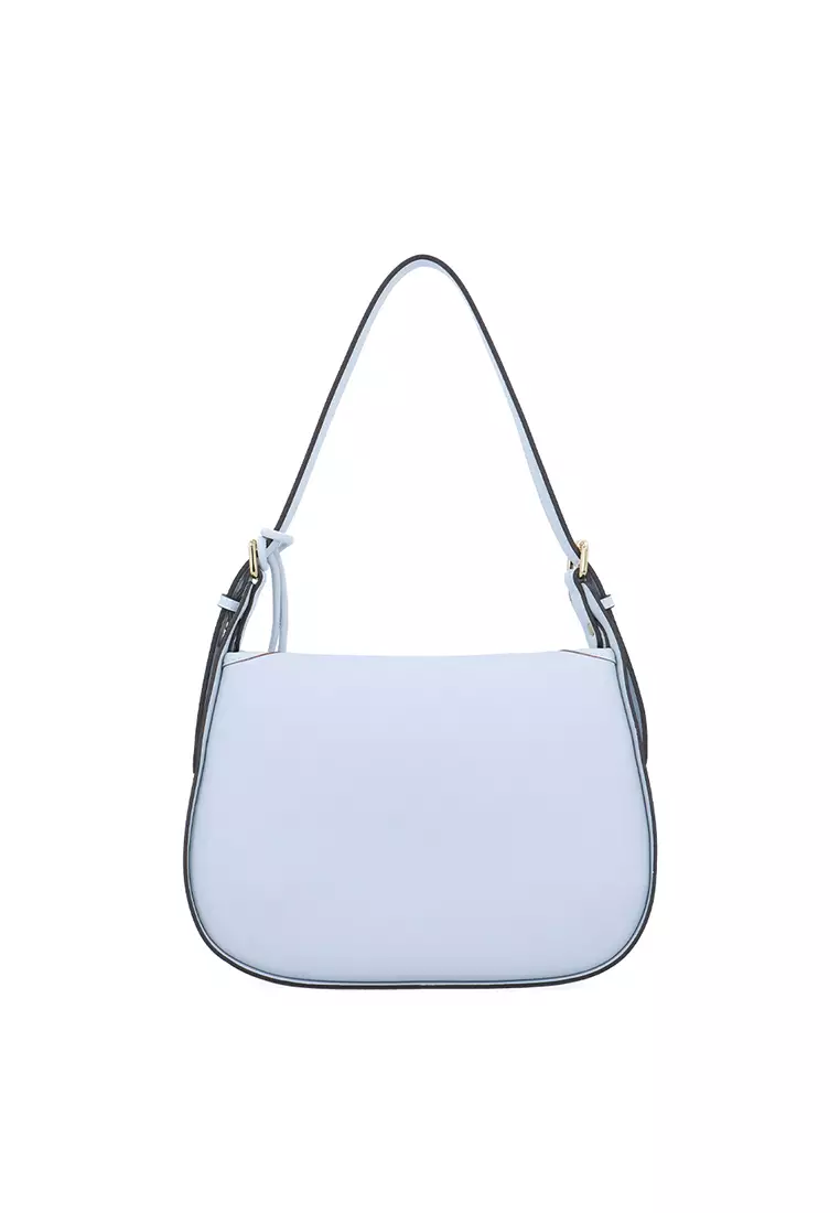 Sora Charm Shoulder Bag - Light Blue