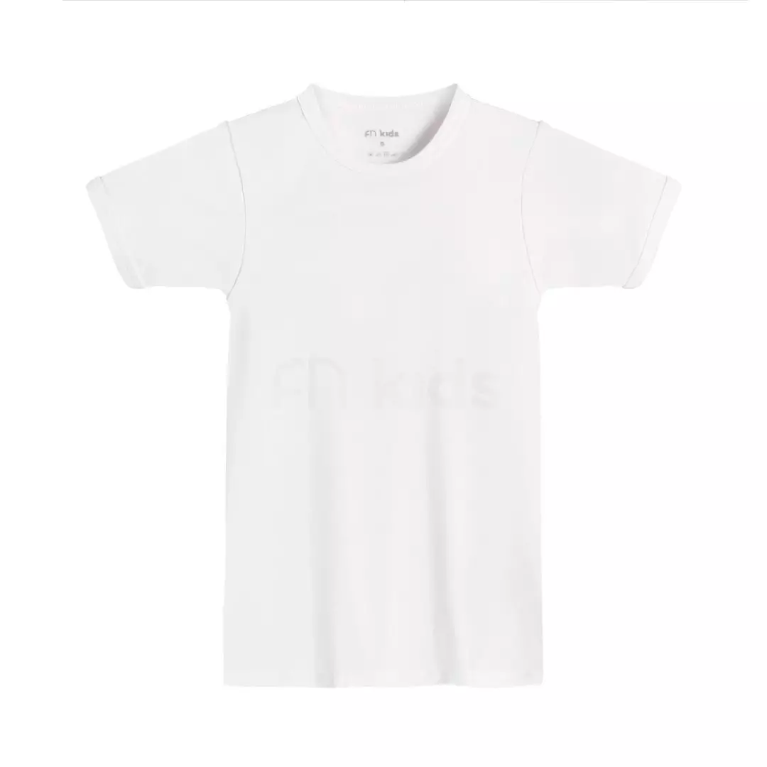 FN Kids T Shirt Kaos Dalam Anak Unisex Kaus Daleman Katun Anak 1 PCS FNKA 3400