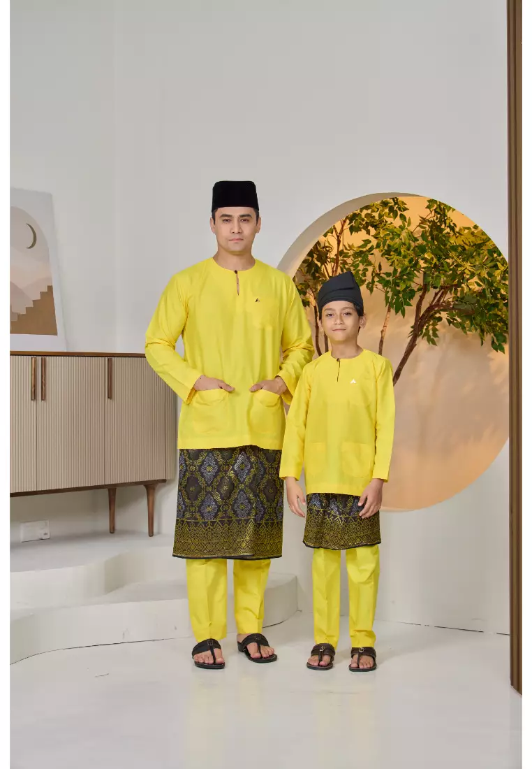 Baju Melayu Moden Teluk Belanga For Kids