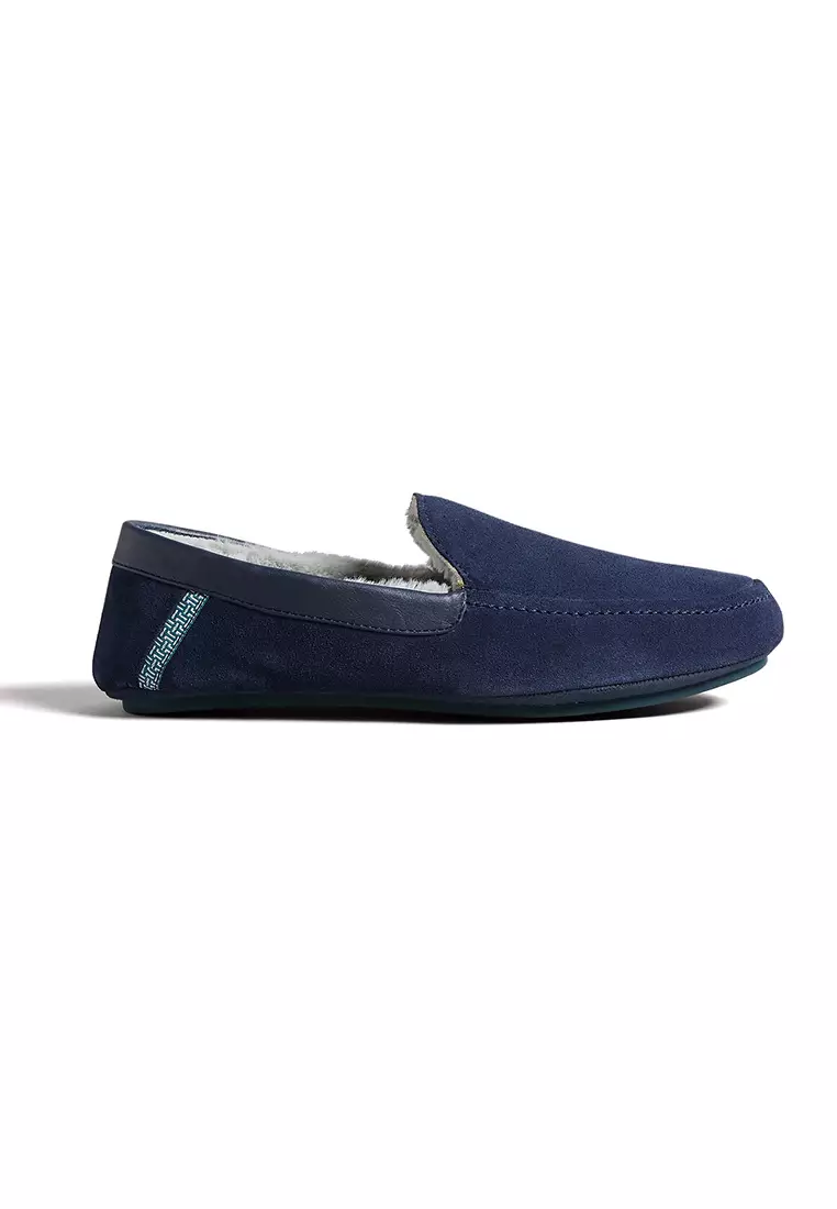 Ted baker suede moccasin clearance slippers