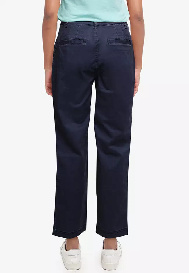 Girlfriend khaki cheap pants