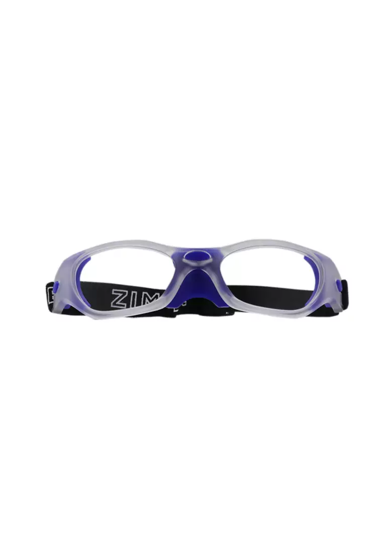 ZS13 (C7-Matte Clear & Blue) Replaceable Lenses Sports Goggles/Eyewear Basketball/Pickleball/Tennis/Volleyball/Football for Men/Women