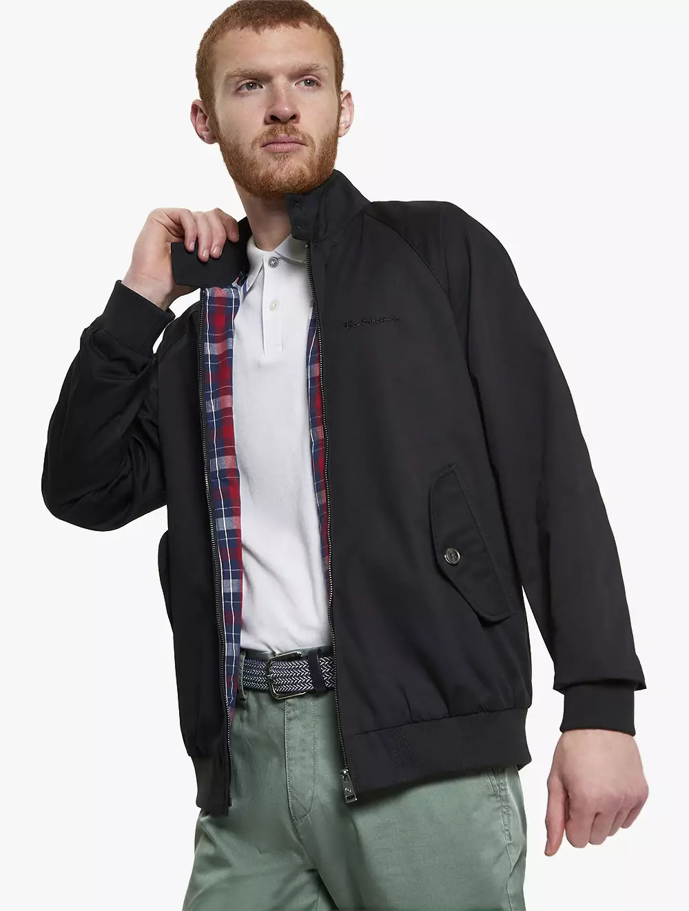Men Jacket - Signature Harrington BMN1012350