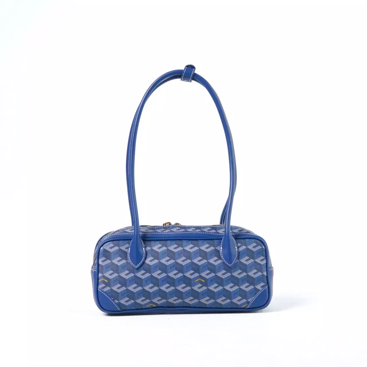 Tas CHRISTY NG MARCELO MONOGRAM PATTERN BLUE SHOULDER BAG 100% ORIGINAL