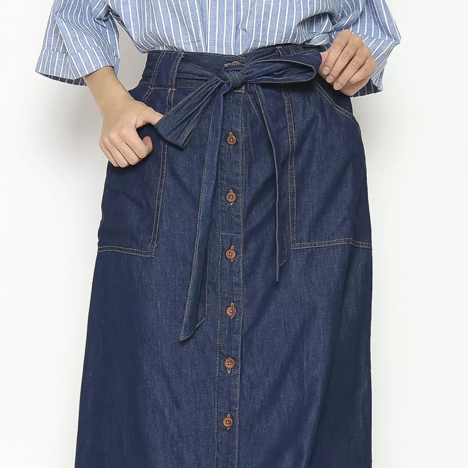 Agisty Skirt Dark Blue