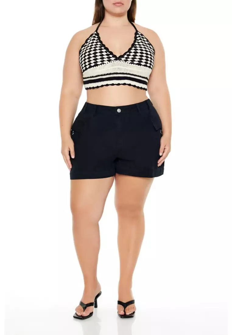 Forever 21 plus shorts top