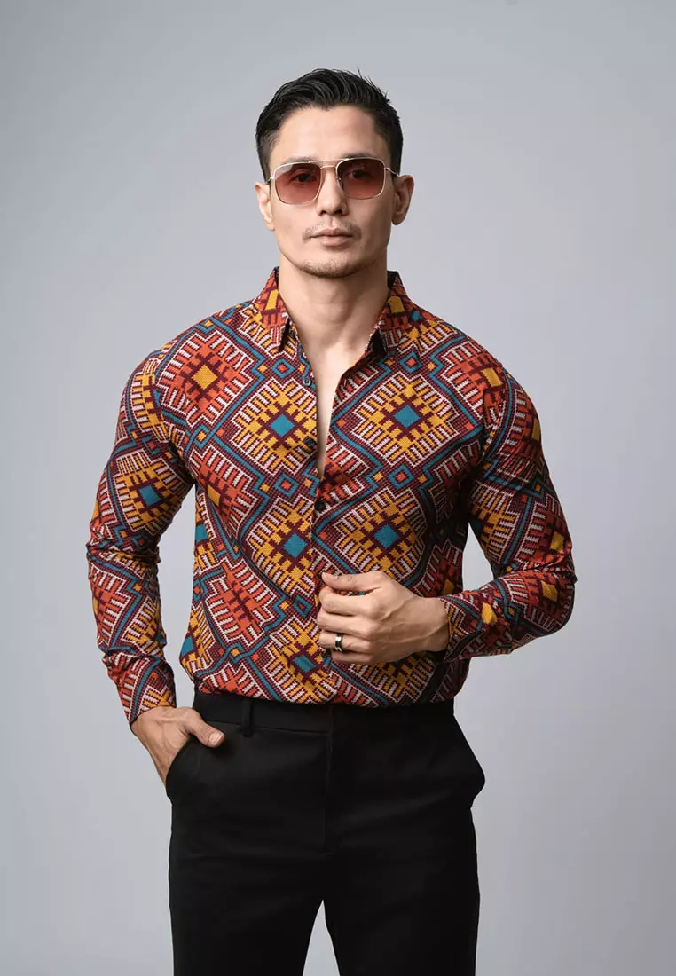 Toraja Printing Shirt LS