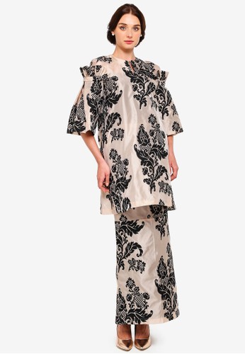 Jual Rizalman For Zalora Angelina Modern Kurung Original Zalora