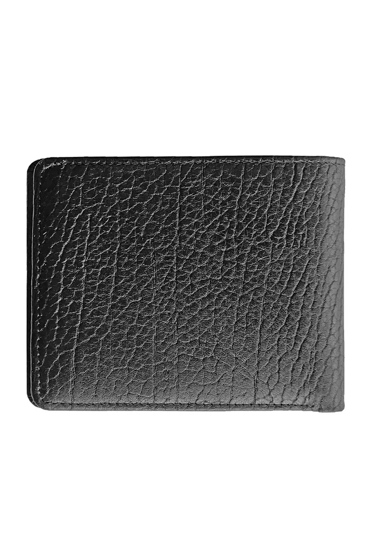 Crocodile H982BY Dompet Bi-fold Wallet Leather Kulit - Black