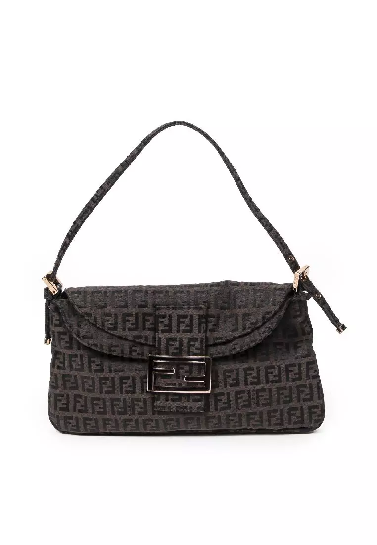 Fendi Pre loved Fold Over Flap Tote 2024 Buy Fendi Online