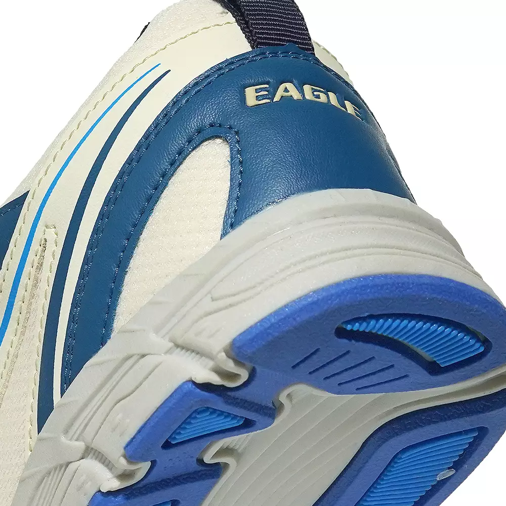 Eagle Sepatu Lari Fury – KREM/BIRU TUA