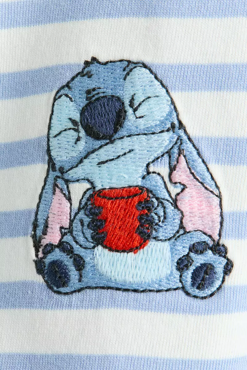 Motif-detail T-shirt