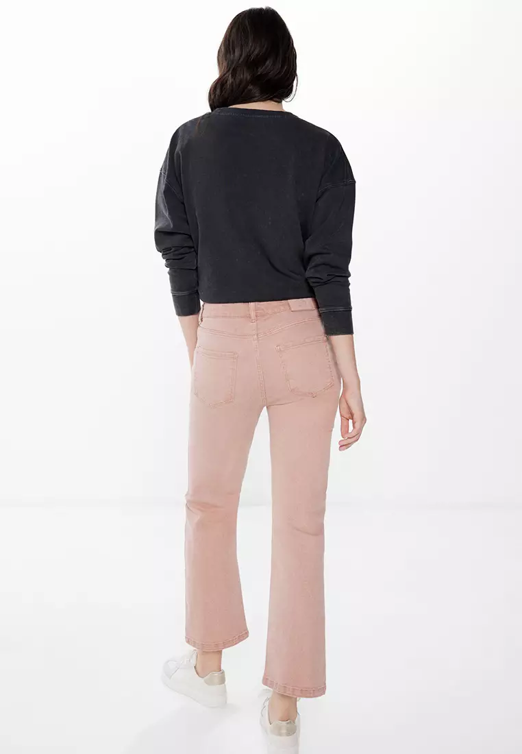 Colour Kick Flare Jeans