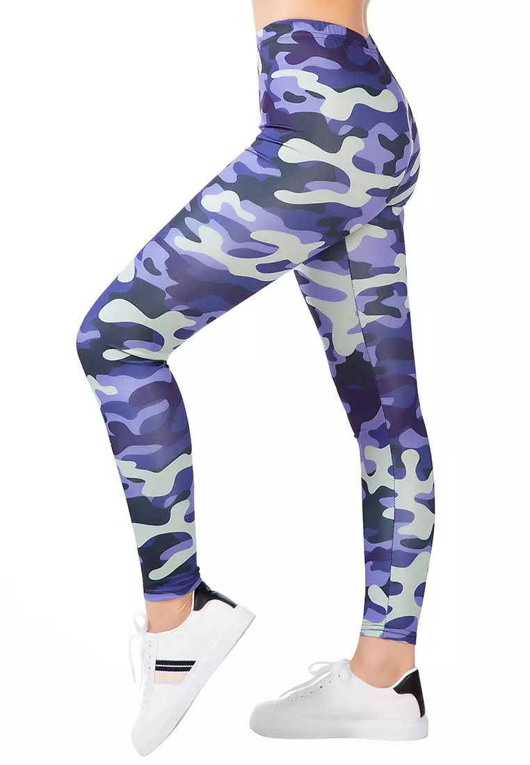 Camouflage running leggings store