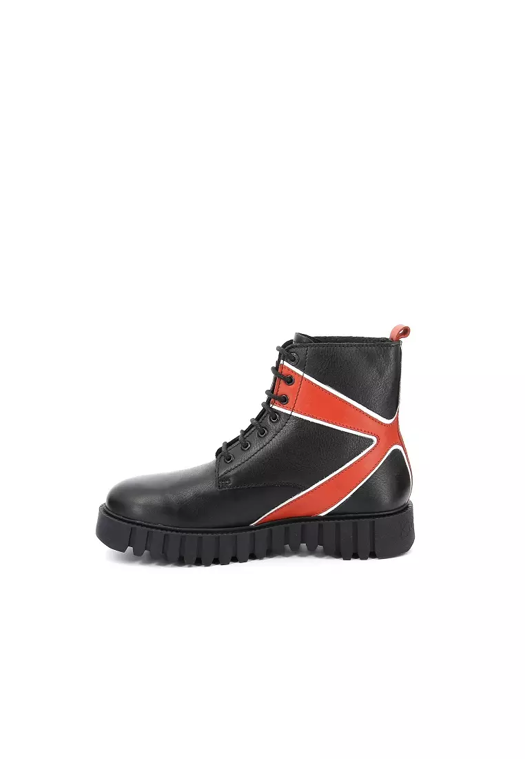 Mens black kicker boots store