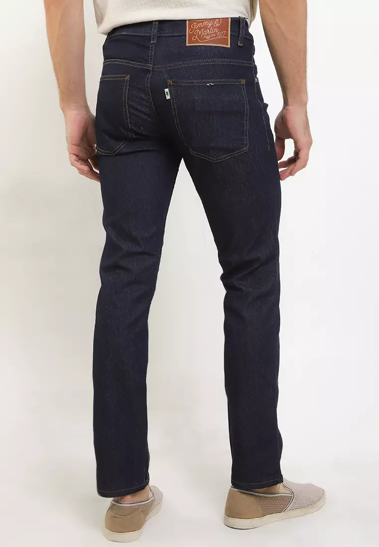 Basic Slim Stretch Denim Pants