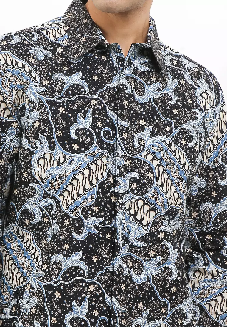 Kemeja Body Fit Batik Sawat Seno