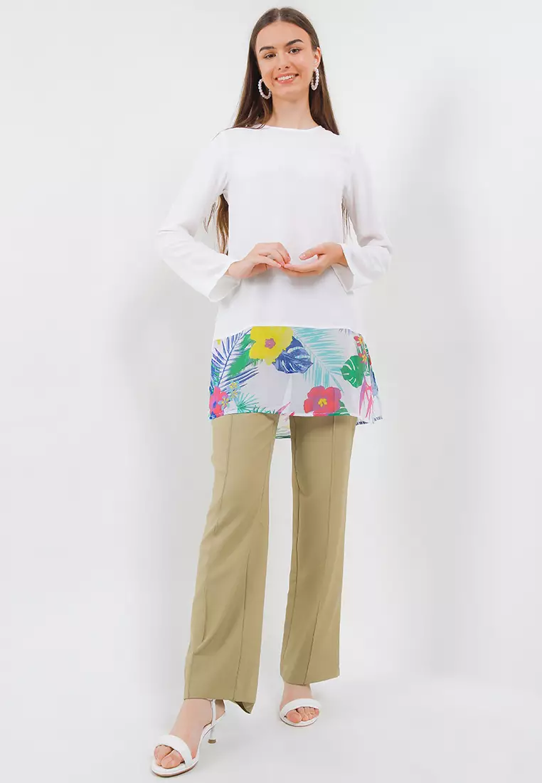 Madison Tunic Dress In Print