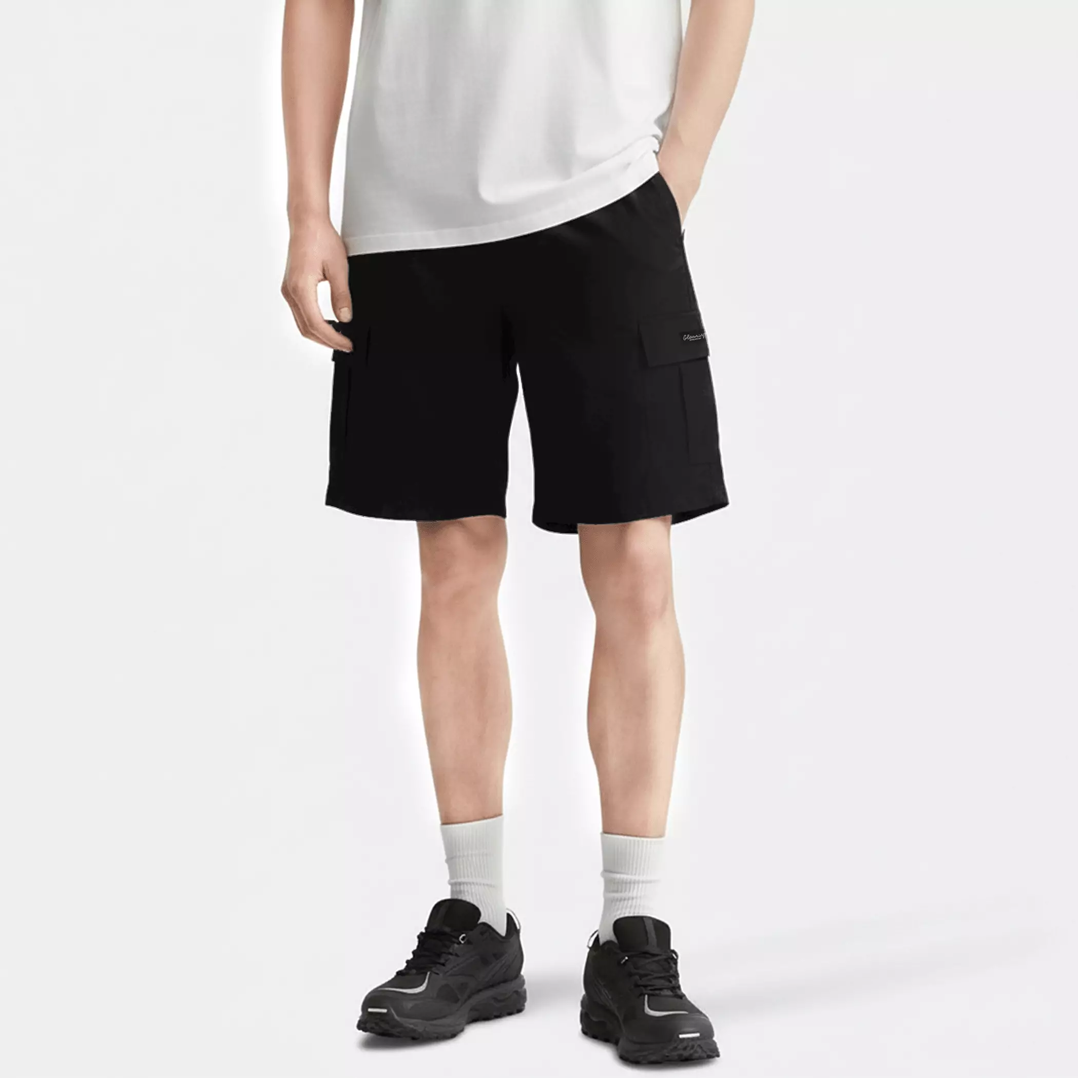Celana Pendek Cargo Hargraves Boardshort Black