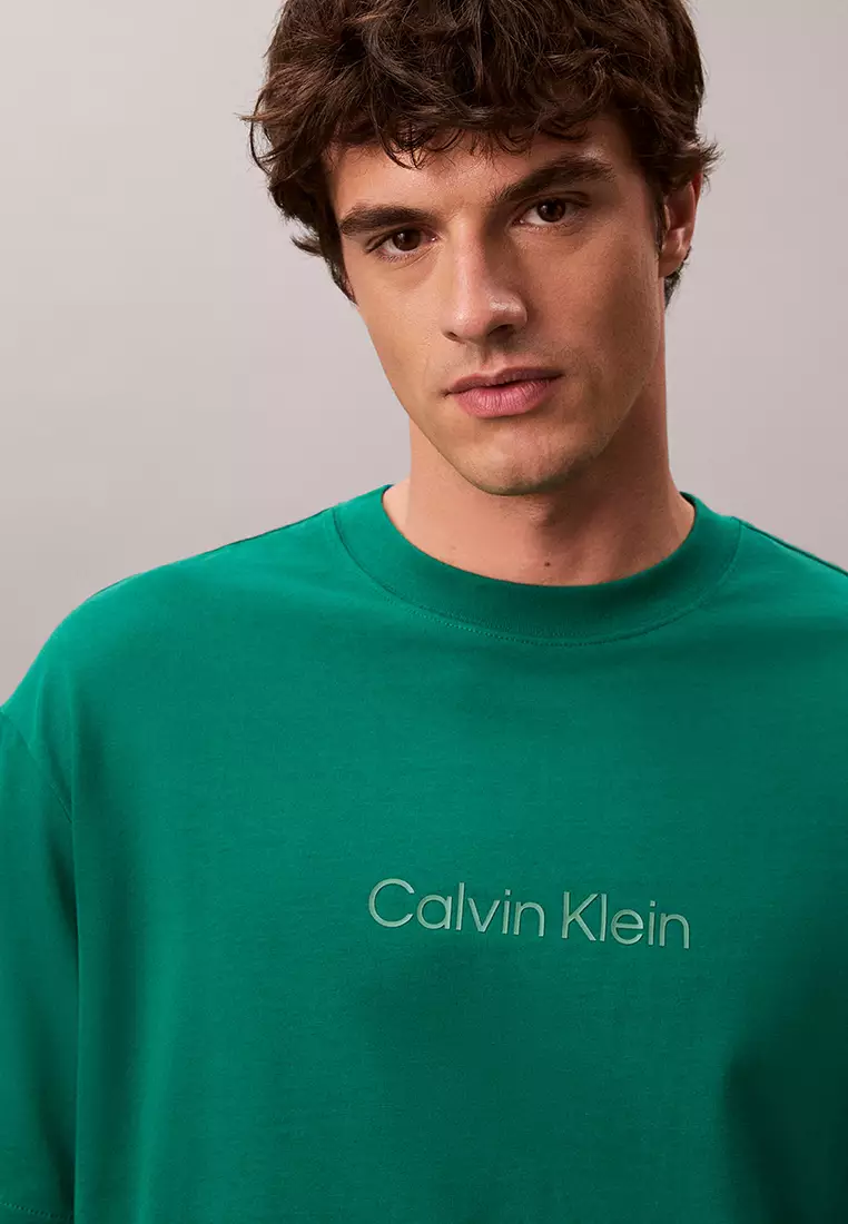 商標圓領T恤 - Calvin Klein Jeans
