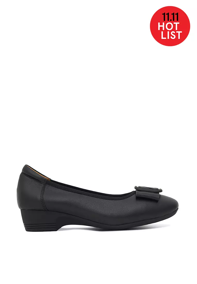 Sepatu Casual Formal Wanita Gino Mariani Fairy Hitam