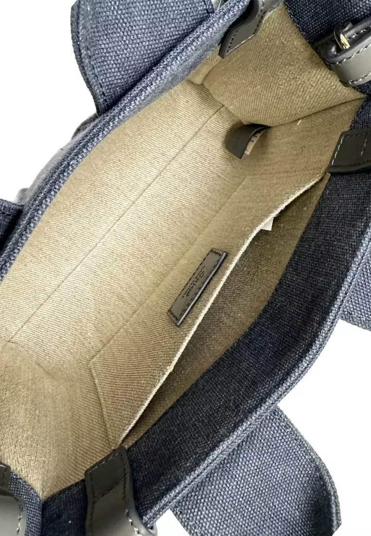 Small Woody Tote Bag in Dusky Blue