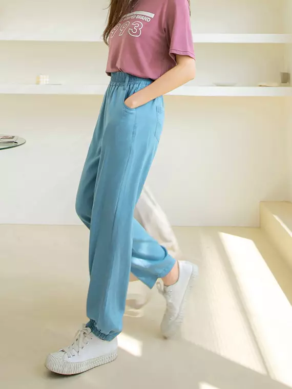 Denim Blue Harem Trousers Zimmermann Pants Australian Designer