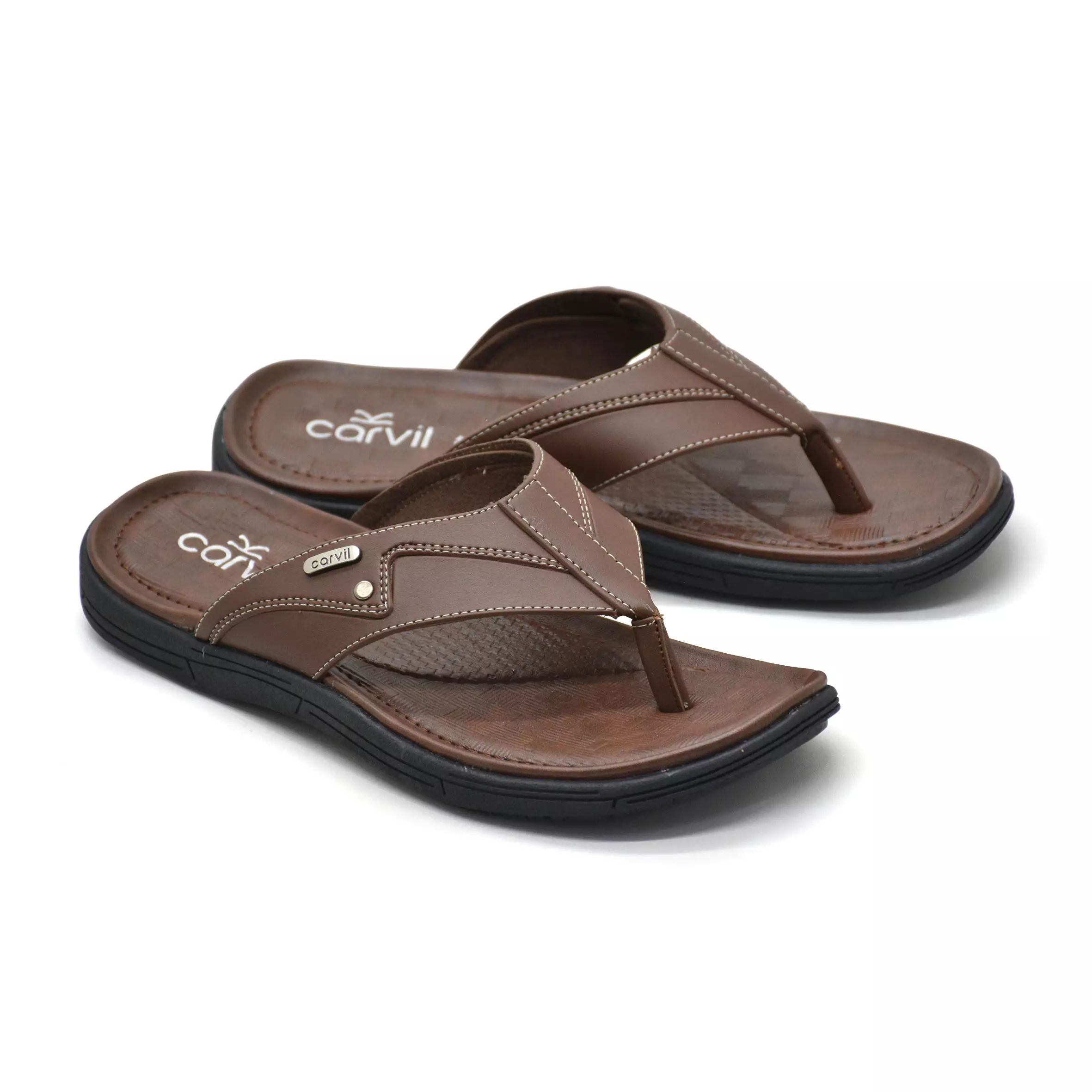 Carvil Sandal Pria Everton-01 M Brown