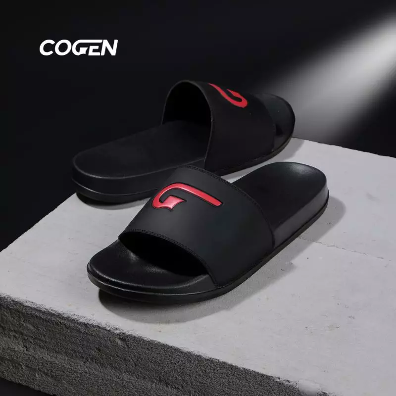 Sandal Pria Cogen Signage Series - Red