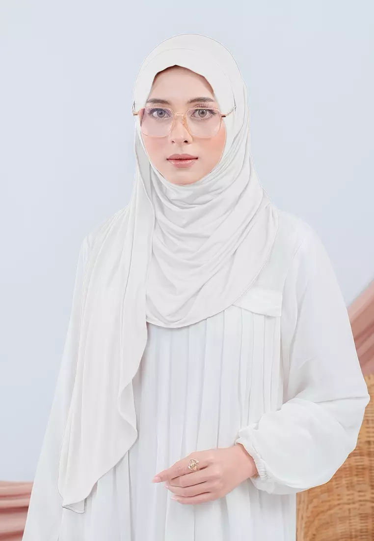 HIJAB INSTAN FAYZA - WHITE