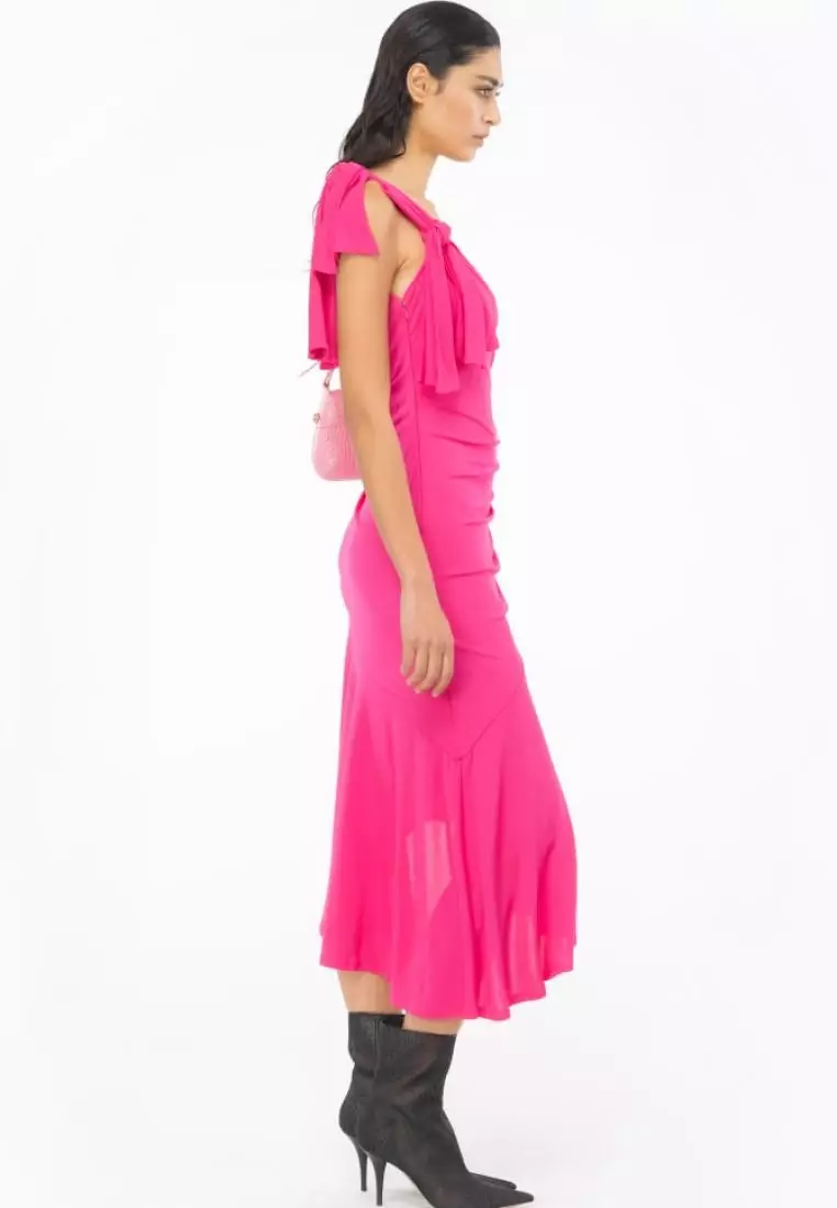 ワンピース PINKO Woman Dress Pink 104950A2G4 RN4 donna-abbigliamento-abiti-